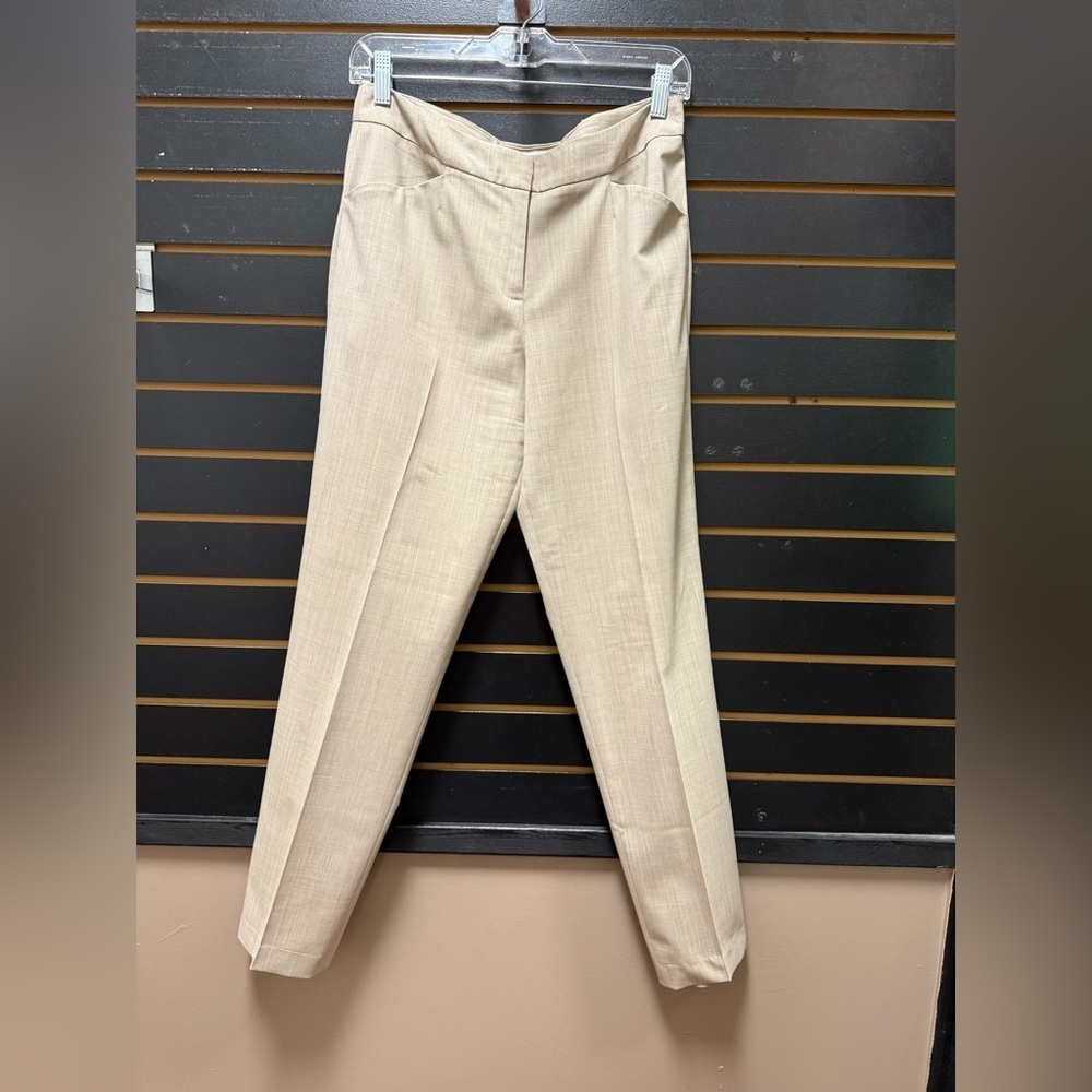 Pendleton Beige Wool Dress Pants Tailored Slacks Size 6 Like New